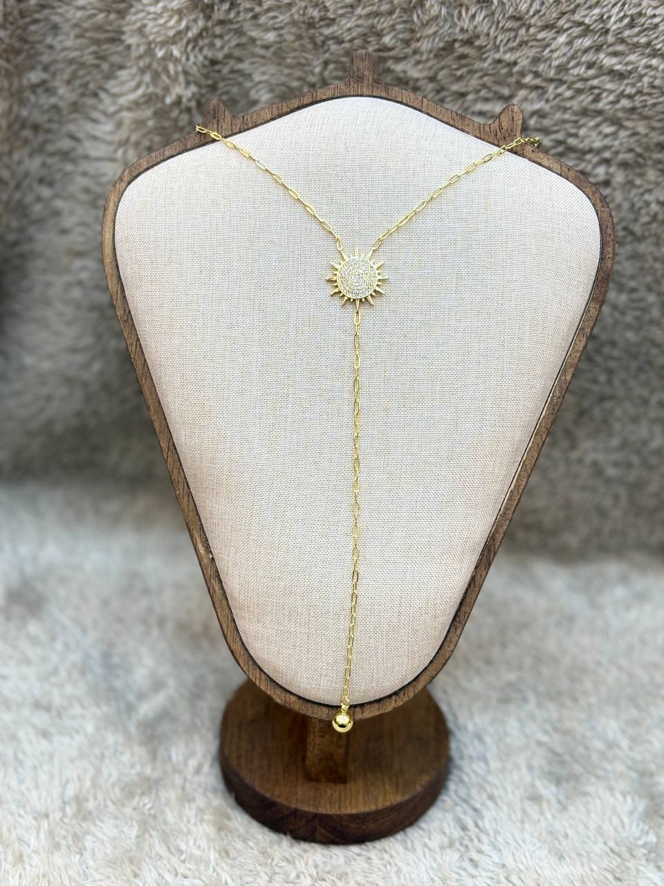 5243 Necklace gold plated