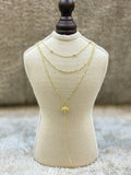 5517 Necklace Gold plated