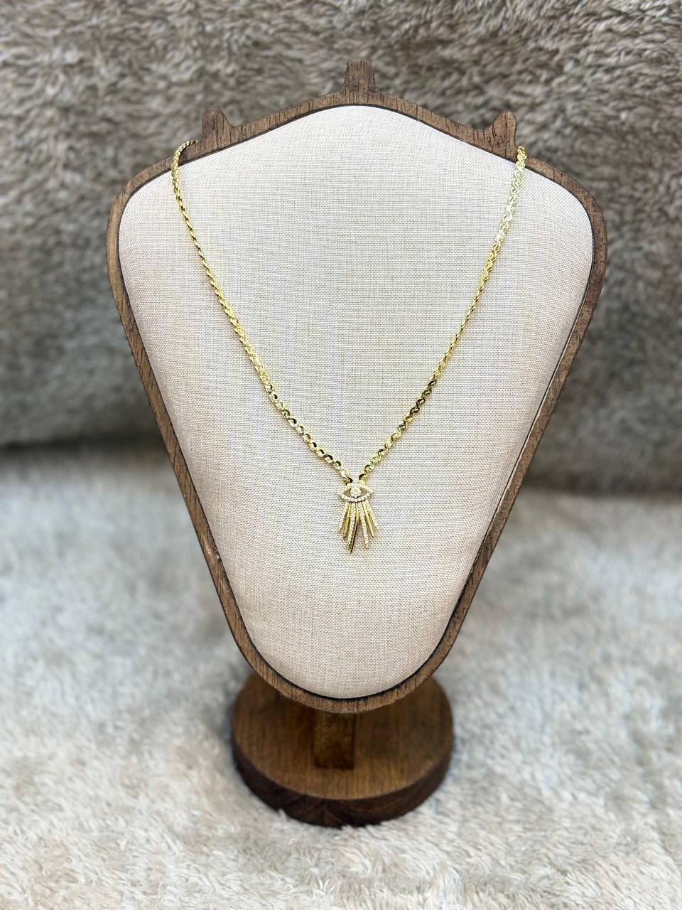 5238 Necklace gold plated